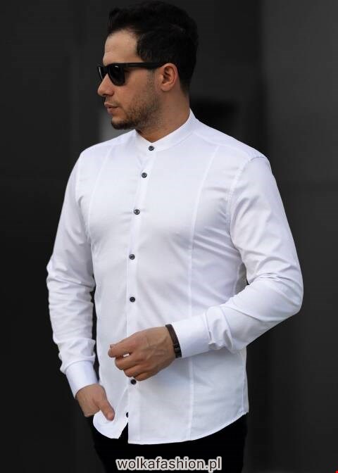 Koszule męskie na długi rękaw 9850 1 kolor M-2XL (towar tureckie)