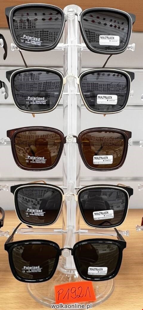 Okulary przeciwsłoneczne Meskie P1921 Mix kolor Standard