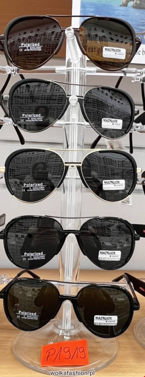 Okulary przeciwsłoneczne Meskie P1919 Mix kolor Standard
