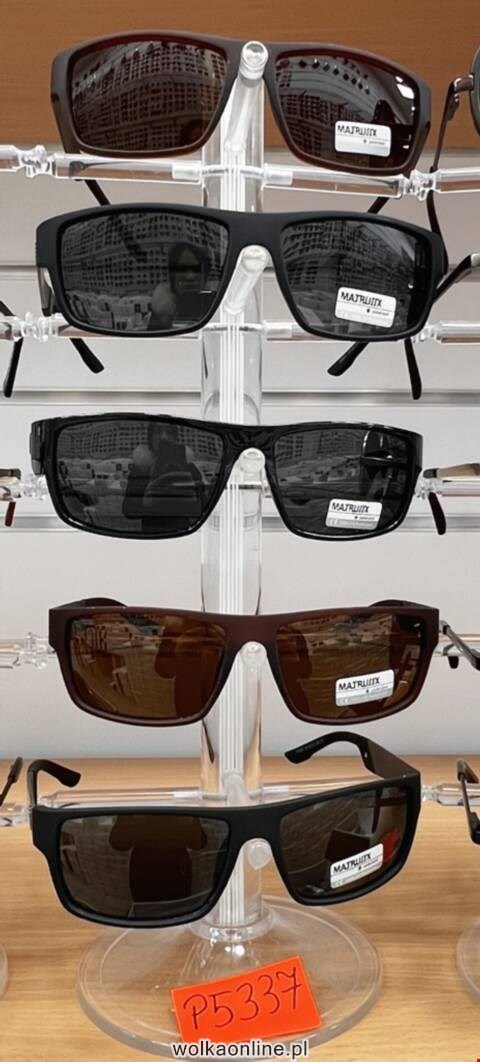 Okulary przeciwsłoneczne Meskie P5337 Mix kolor Standard