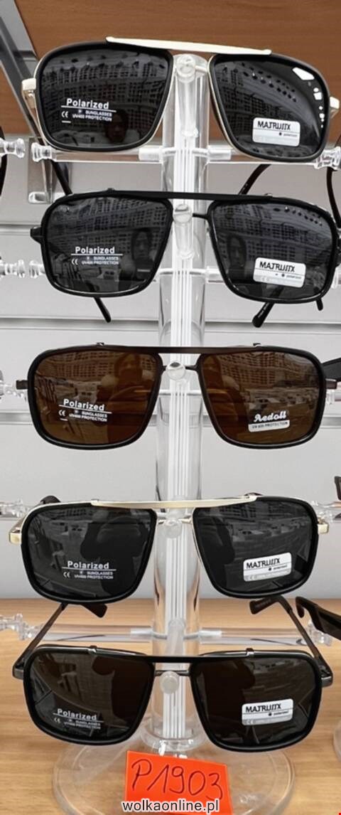 Okulary przeciwsłoneczne Meskie P1903 Mix kolor Standard