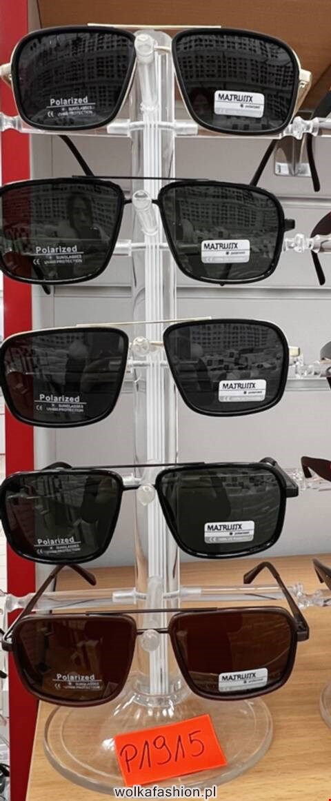 Okulary przeciwsłoneczne Meskie P1915 Mix kolor Standard