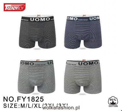 Bokserki męskie FY1825 Mix kolor M-3XL