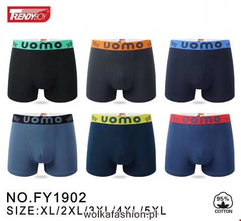 Bokserki męskie FY1902 Mix kolor XL-5XL