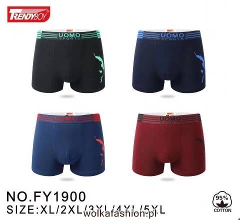 Bokserki męskie FY1900 Mix kolor XL-5XL