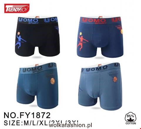 Bokserki męskie FY1872 Mix kolor M-3XL