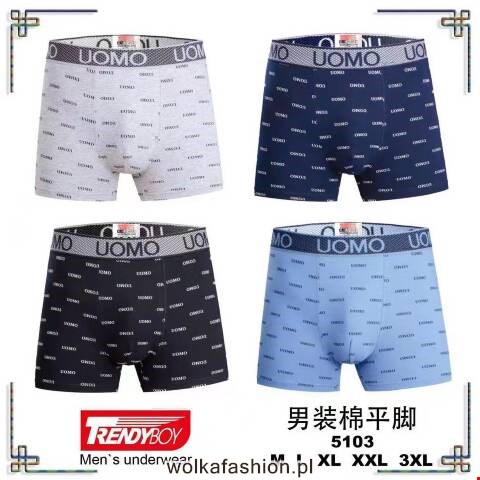 Bokserki męskie 5103 Mix kolor M-3XL