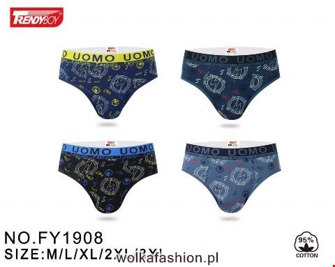 Slipy męskie FY1908 Mix kolor M-3XL