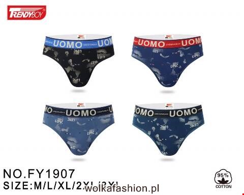 Slipy męskie FY1907 Mix kolor M-3XL