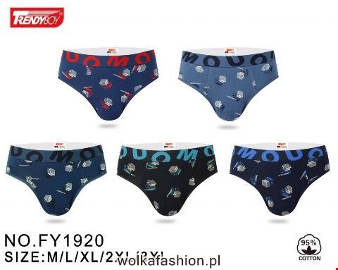 Slipy męskie FY1920 Mix kolor M-3XL