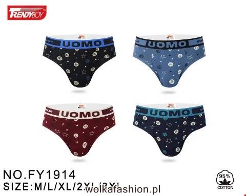 Slipy męskie FY1914 Mix kolor M-3XL