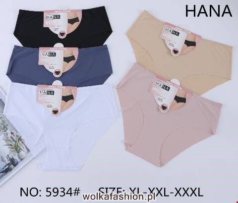 Majtki damskie 5934 Mix Kolor XL-3XL