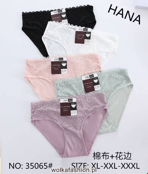 Majtki damskie 35065 Mix Kolor XL-3XL