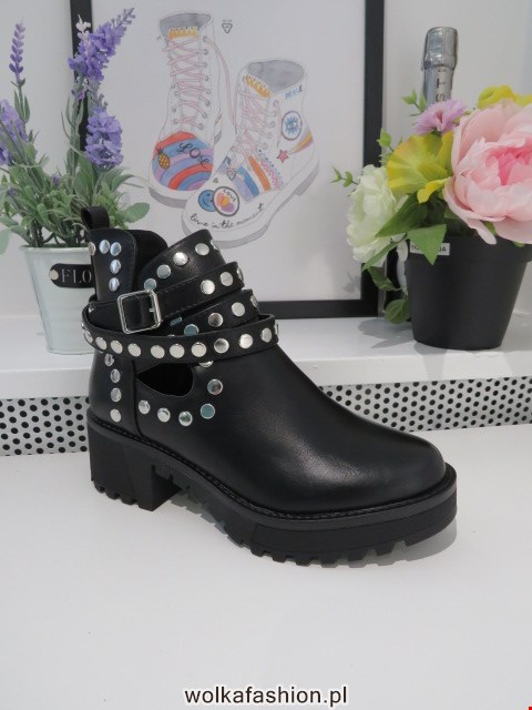 Botki Damskie 8355 BLACK 36-41