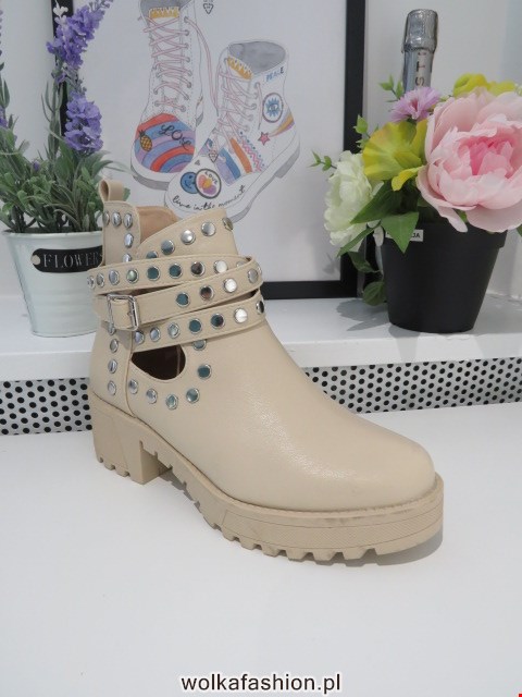 Botki Damskie 8355 BEIGE 36-41
