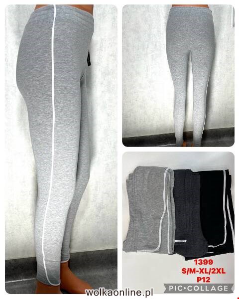 Leginsy damskie 1399 1 Kolor S-2XL