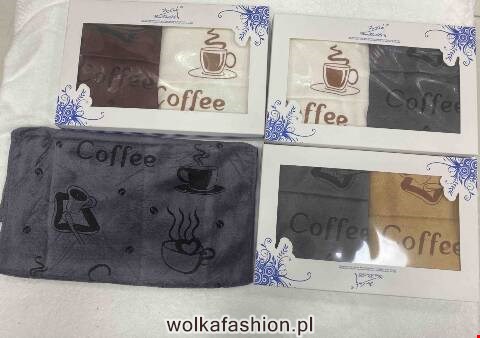 Ręcznik coffee 9614 Mix kolor 35x75
