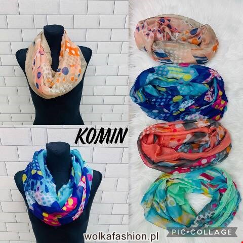 Komin damskie 9737 Mix Kolor Standard