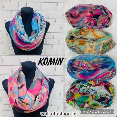 Komin damskie 9738 Mix Kolor Standard