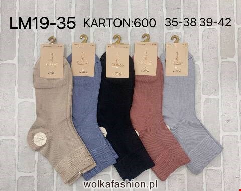 Skarpety damskie LM19-35 Mix Kolor 35-42