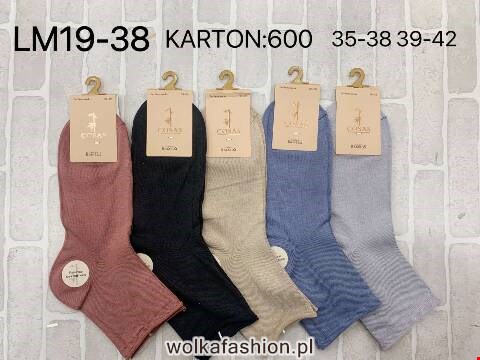 Skarpety damskie LM19-38 Mix Kolor 35-42