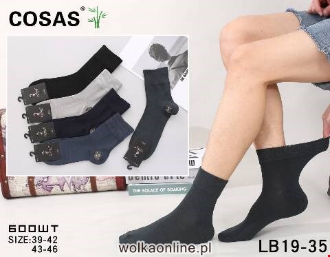 Skarpety męskie LB19-35 Mix Kolor 39-46