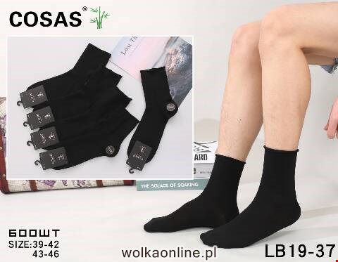 Skarpety męskie LB19-37 1 Kolor 39-46