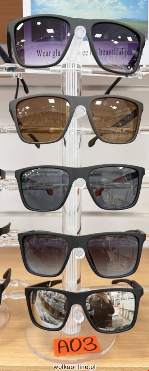 OKULARY DZIECIĘCE A03 MIX KOLOR STANDARD