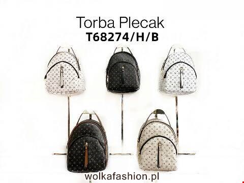 Plecaki damskie T68274 1 kolor Standard