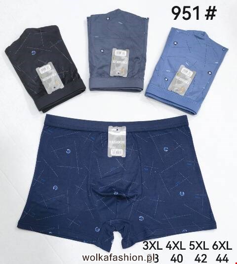 Bokserki meskie 951 Mix Kolor 3XL-6XL
