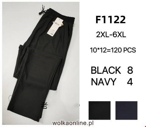 Spodnie damskie F1122 Mix Kolor 2XL-6XL