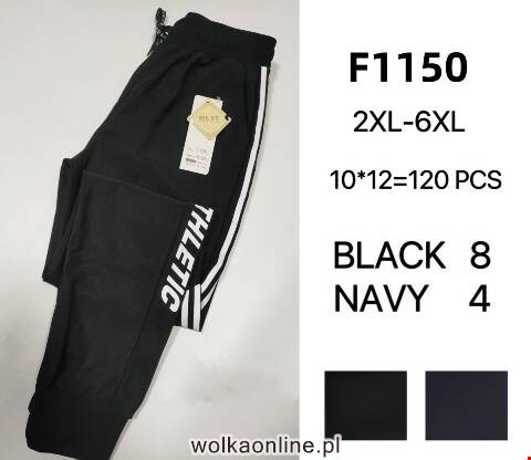 Spodnie damskie F1150 Mix Kolor 2XL-6XL