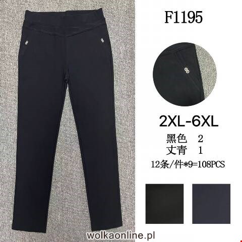 Spodnie damskie F1195 Mix Kolor 2XL-6XL