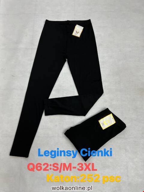 Leginsy damskie Q62 1 Kolor M-3XL