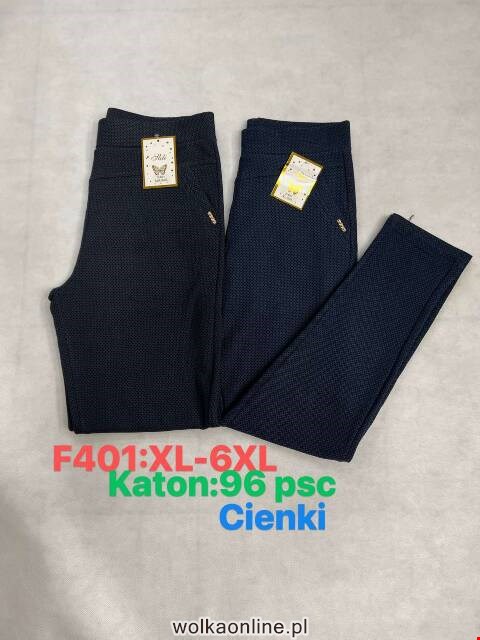 Spodnie damskie F401 Mix Kolor XL-6XL