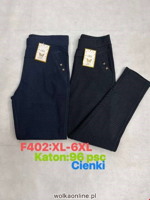 Spodnie damskie F402 Mix Kolor XL-6XL