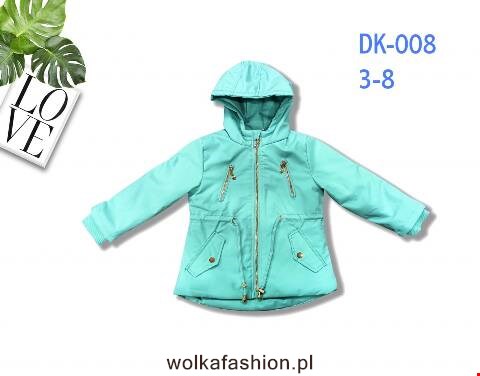 Kurtka wiosena dziewczęca DK-008 1 Kolor 3-8