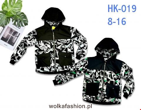Kurtka wiosena chłopięca HK-019 Mix Kolor 8-16