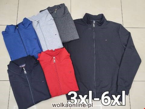 Bluza męska Tureckie 2827 1 Kolor 3XL-6XL