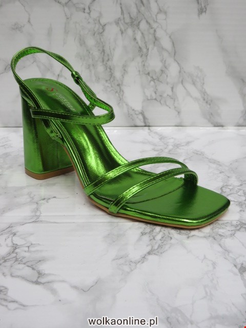 Czółenka damskie LE0100 GREEN 36-41