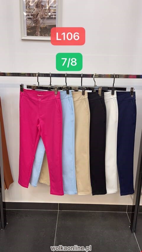 Spodnie damskie L106 1 kolor S-XL