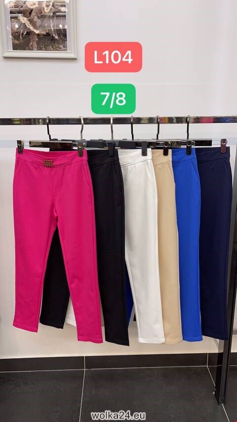 Spodnie damskie L104 1 kolor S-XL