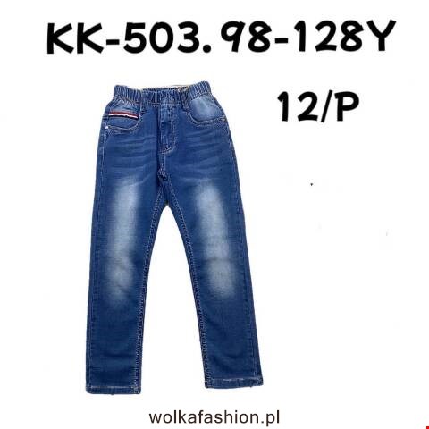 Jeansy chłopięce KK-503 1 kolor 98-128
