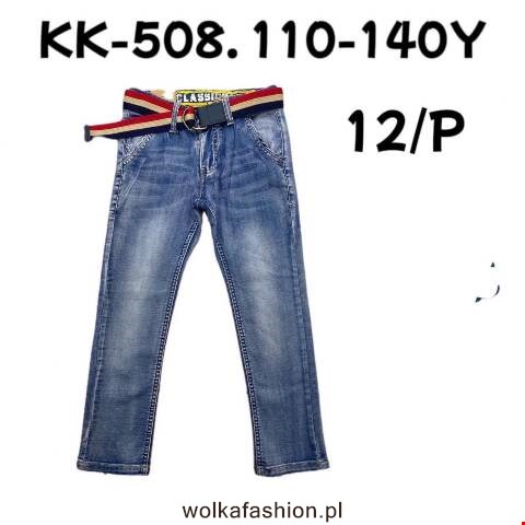 Jeansy chłopięce KK-508 1 kolor 110-140