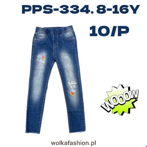 Jeansy dziewczęce PPS-091 1 kolor 8-16