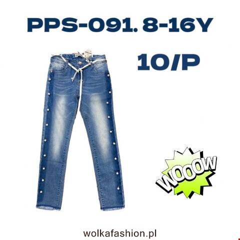 Jeansy dziewczęce PPS-328 1 kolor 4-12