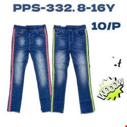 Jeansy dziewczęce PPS-209 1 kolor 8-16
