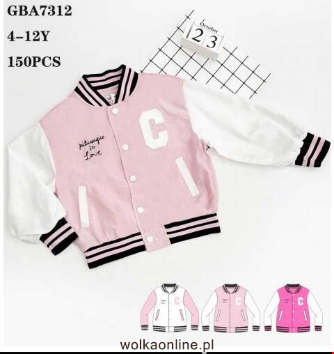 Bluza dziewczęca GBA7312 Mix kolor 4-12
