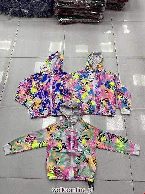 Bluza dziewczęca 6450 Mix kolor 4-12
