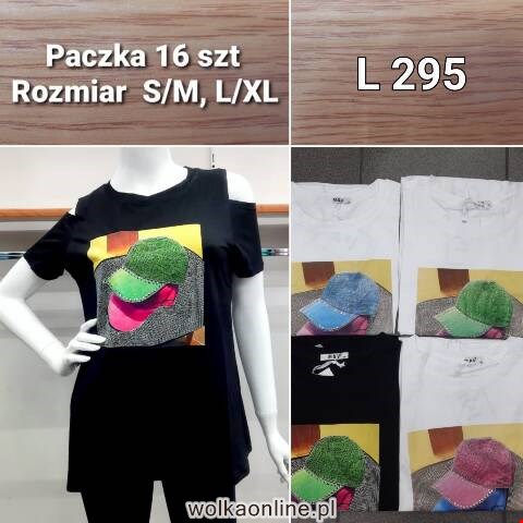 Bluzka damskie L295 Mix kolor S/M-L/XL